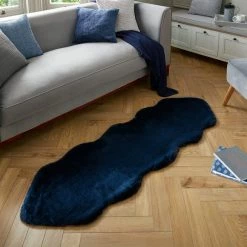 Brand new ✔️ Dunelm Supersoft Double Pelt Faux Fur Rug ❤️