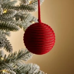 Best deal 😍 Dunelm Red Cord and Tinsel Decoration 😉