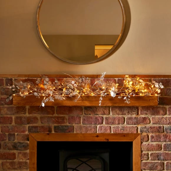 Deals π― Dunelm Light Up Silver Garland π