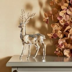 Budget 💯 Dunelm Acrylic Standing Deer Ornament ❤️