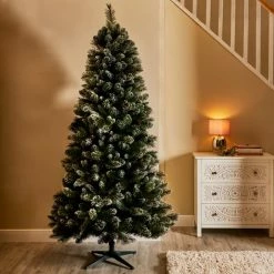 Best reviews of π Dunelm 7ft Snowy Cashmere β Christmas Tree with Cones π€©