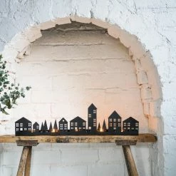 Best deal 💯 Ivyline Advent Metal Black Tealight Centrepiece 🥰