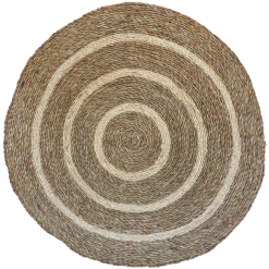 New ❤️ Ivyline 120cm Seagrass Spiral 🎁 Christmas Tree Mat 🔔