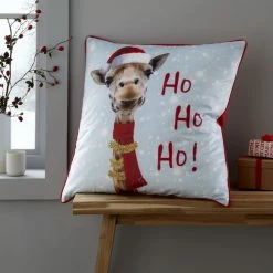 Deals 🥰 Catherine Lansfield Catherine Lansfield 🎁 Christmas Giraffe Cushion 🛒