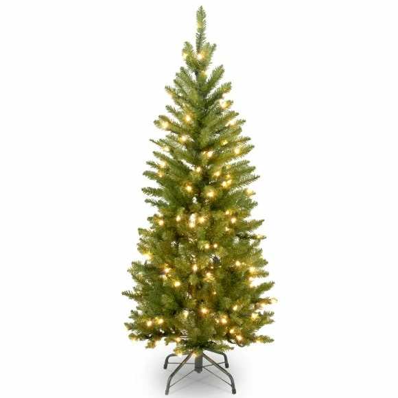 Cheapest ๐ฅฐ National Tree Company 7.5ft LED Kingswood Fir Pencil ๐ Christmas Tree ๐