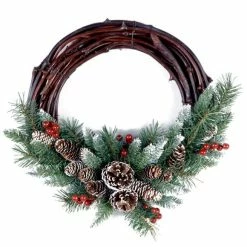 Coupon 🔥 National Tree Company 24" Frosted Berry Grape Vine Wreath ✨
