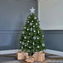 Promo 🎉 Norfolk Leisure 5ft Dunhill Fir Pre-Lit ❄ Christmas Tree ✨