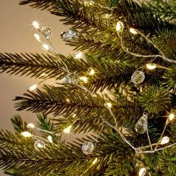 Hot Sale 👏 Dunelm 50 LED Battery Gem Lights Warm White 🛒