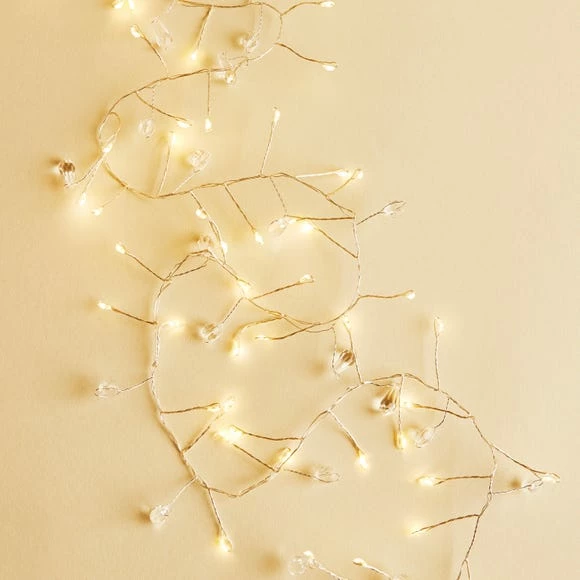 Hot Sale π Dunelm 50 LED Battery Gem Lights Warm White π - Image 2