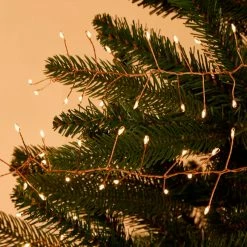 Budget ⌛ Dunelm 100 LED Battery Copper Cluster String Lights 🔥