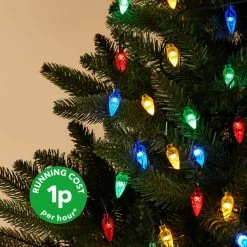 Hot Sale 💯 Dunelm 100 LED Mains Multi Diamond Lights 🔔