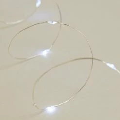 Coupon ✨ Dunelm 50 LED Battery Micro String Lights White 💯