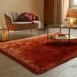 Discount π Dunelm Jewel Shaggy Rug π₯