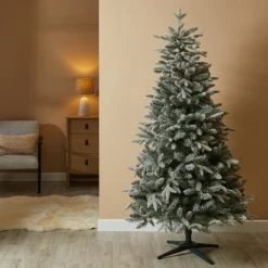 Discount ✨ Dunelm 6ft Blue Snowy Spruce 🎄 Christmas Tree 👍
