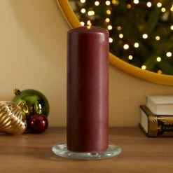 Discount 🌟 Dunelm 20cm Red Church Candle 🌟