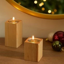 Outlet 🧨 Dunelm Festive Spruce 24 Tealights 🥰