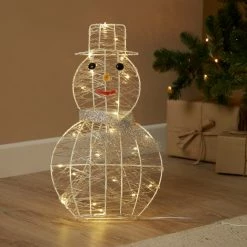 Best Sale 🥰 Dunelm 50cm Light-Up Standing Snowman 🔔