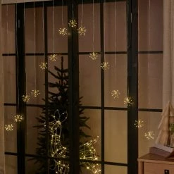 Hot Sale 🔥 Dunelm Star Burst Curtain LED Lights 👏
