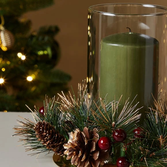 Wholesale π Dunelm Twig and Berries Glass Pillar Holder π - Image 5