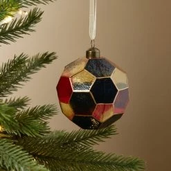 Discount 🔔 Dunelm Festive Mosaic Bauble 8cm 💯