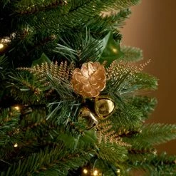 Best deal 🛒 Dunelm Bell and Pinecone Pick 19cm 🎉