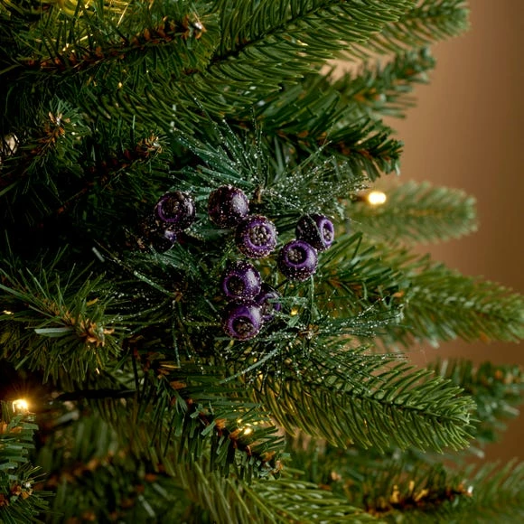 Hot Sale π Dunelm Plum Frosted Berries Pick 21cm π