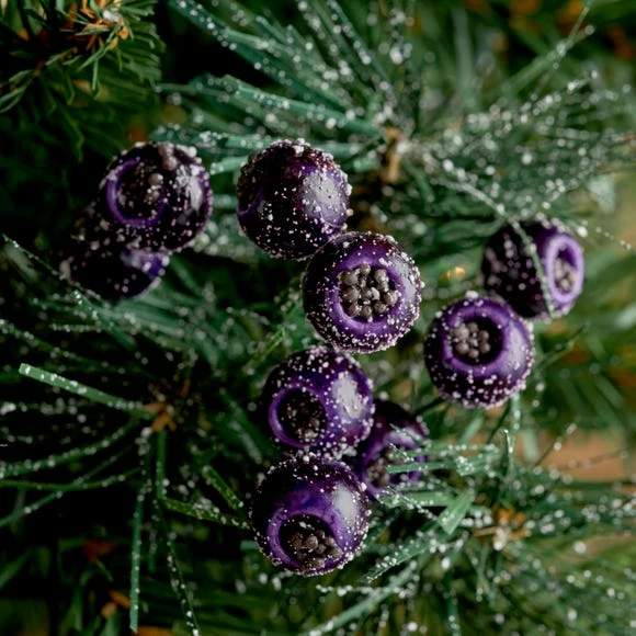 Hot Sale π Dunelm Plum Frosted Berries Pick 21cm π - Image 2