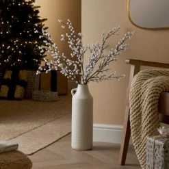 Brand new 😉 Dunelm White Mimosa Spray ❤️