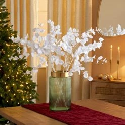 Best Pirce ✨ Dunelm Velvet Eucalyptus Stem 71cm 🥰