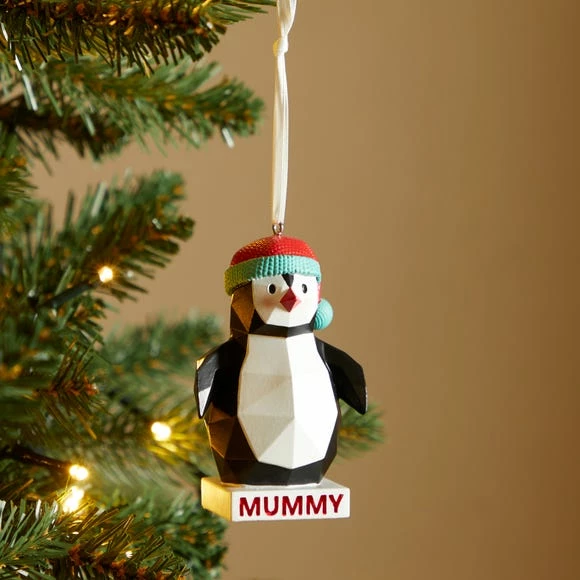 Best Sale π Dunelm Mummy Penguin Hanging π Christmas Decoration π€©