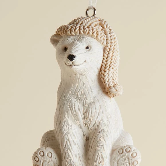 Promo π― Dunelm Mummy Polar Bear Hanging π Christmas Decoration β - Image 3