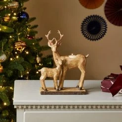 Buy ⭐ Dunelm Stag Tealight Holder 😍