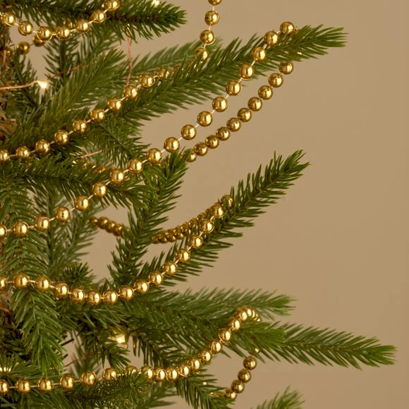 Wholesale π Dunelm Gold Beaded Garland 8m π