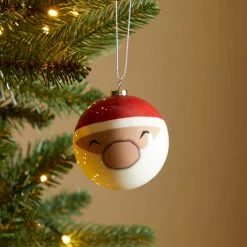 Cheap ⌛ Dunelm Santa Character Hanging Decoration ✔️