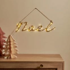 Flash Sale 😀 Dunelm Neon Light Up Rope Sign 💯