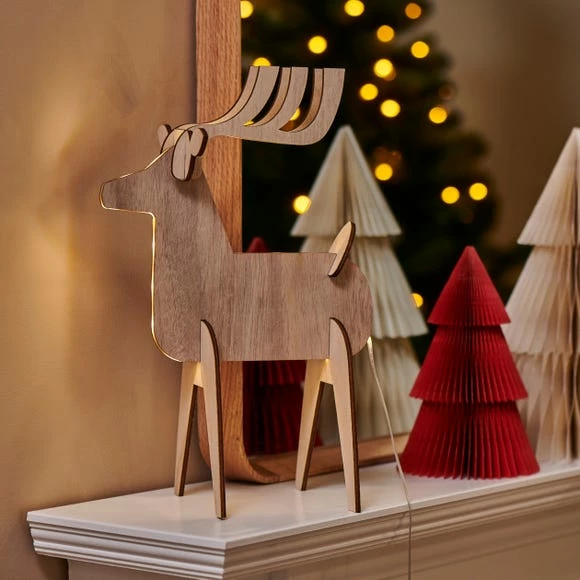 Deals π€© Dunelm Slot Together Light Up Reindeer π