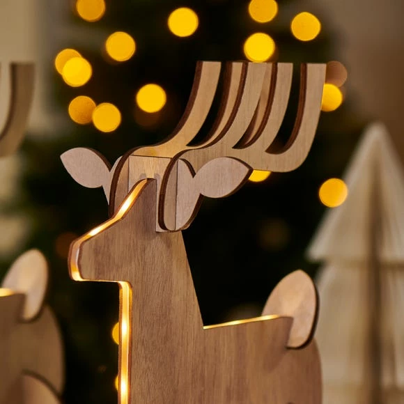Deals π€© Dunelm Slot Together Light Up Reindeer π - Image 2
