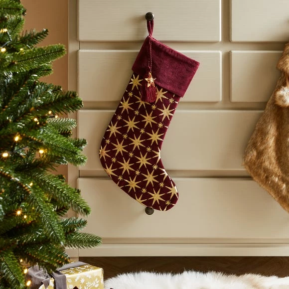 Hot Sale π Dunelm Festive Star Stocking β