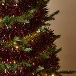 Best deal ✔️ Dunelm 2m Tinsel Merlot 🔥