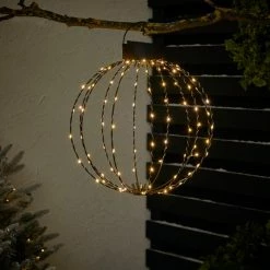 Best Sale 🤩 Dunelm Oversized Metal Fold Out Bauble 35cm 😉