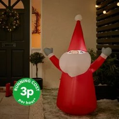 Brand new 🌟 Dunelm 120cm Inflatable 🎅 Christmas Santa 💯