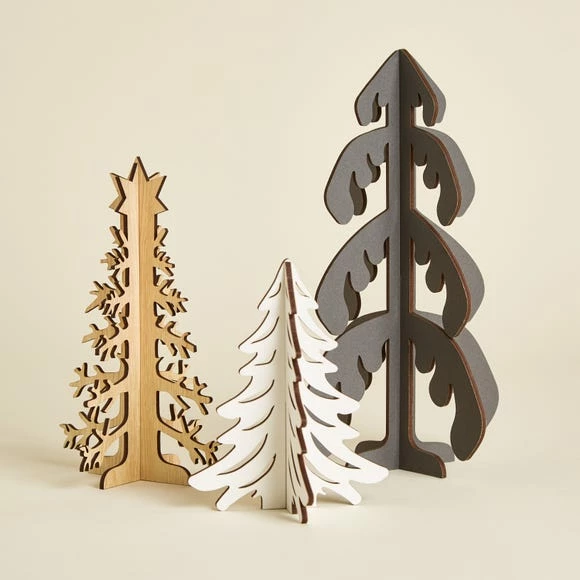 Buy π Dunelm Set of 3 Tree Decoration β€οΈ - Image 3