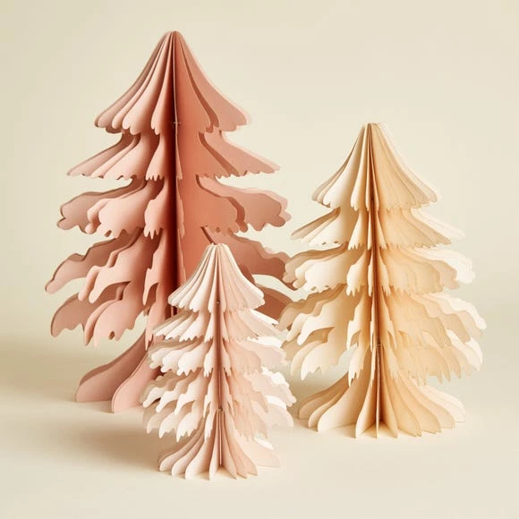 Buy π₯ Dunelm Set of 3 Boho Paper Ringlet Trees π - Image 2