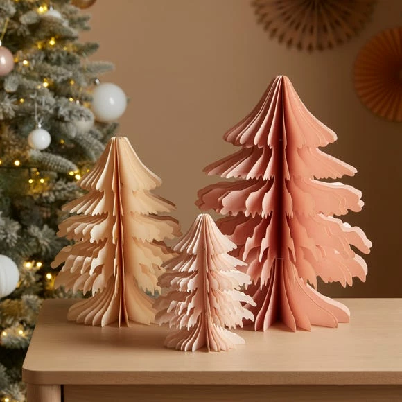 Buy π₯ Dunelm Set of 3 Boho Paper Ringlet Trees π - Image 4