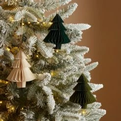 Best deal ⭐ Dunelm Set of 3 Paper Tree Hanging Decoration 🎁