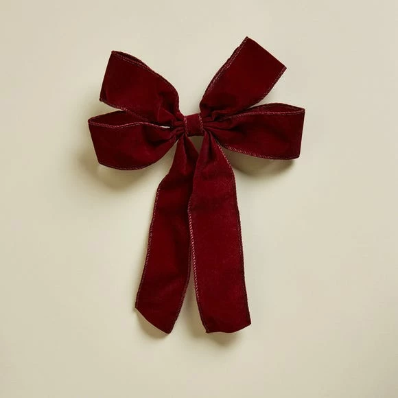 Best Pirce π Dunelm Large Red Velvet Bow Decoration π₯° - Image 2
