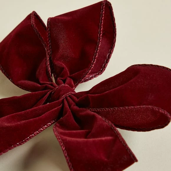 Best Pirce π Dunelm Large Red Velvet Bow Decoration π₯° - Image 3