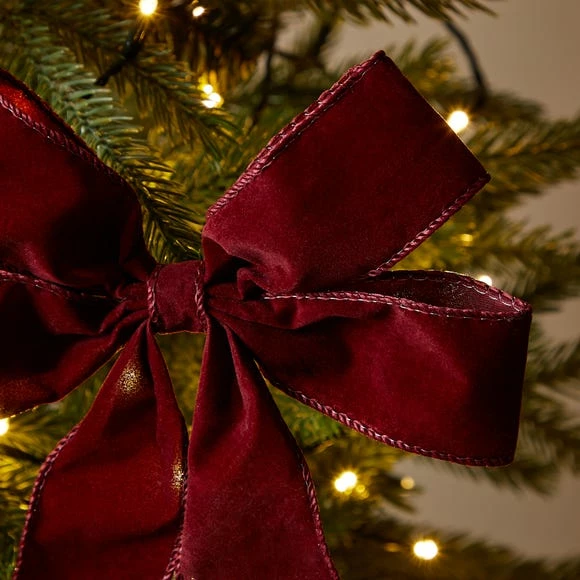 Best Pirce π Dunelm Large Red Velvet Bow Decoration π₯° - Image 4