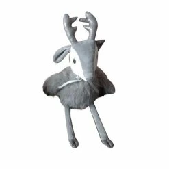 Budget ⭐ Diego Deer Grey Doorstop ⌛