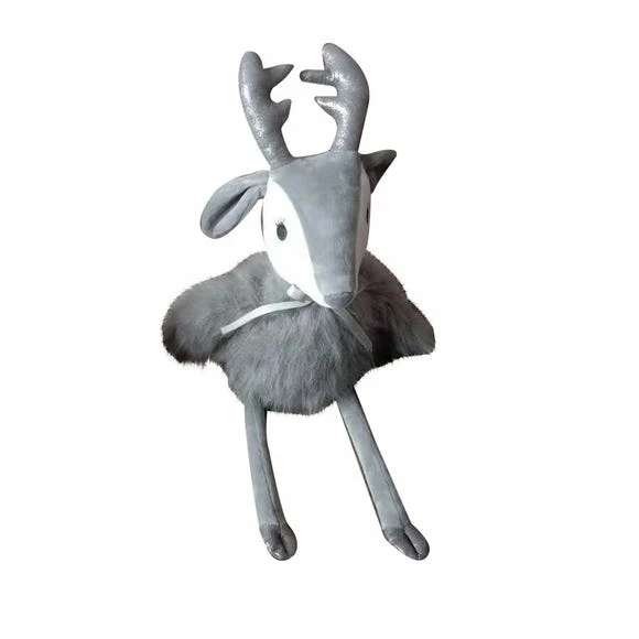 Budget ⭐ Diego Deer Grey Doorstop ⌛